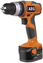 Новая модель AEG BSB 12 G (NiCd, 12В, 1.4 А*ч) - ударная дрель/шуруповерт