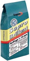 Цементный затирочный раствор для швов шириной 1–10 мм Sopro Brillant (Sopro, Германия)