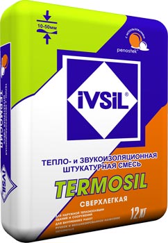 Ivsil Termosil – новая штукатурка для тепло- и звукоизоляции