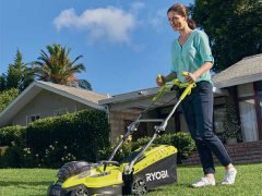 Гибридная аккумуляторная газонокосилка Ryobi OLM1834H отзывы форум тест