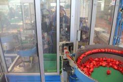 Gnutti Cirillo Tiemme упаковка автоматическая калибровка клапан безопасность цех завод фабрика Lumezzane Italy Лумедзане Италия