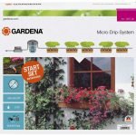 Gardena микрокапельный полив горшечные растения комплект базовый