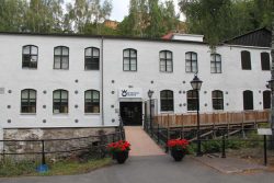Husqvarna завод музей заводской строения здания исторические Huskvarna Хускварна Йенчепинг Швеция город