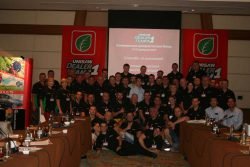 Unisaw Group дилерская конференция 2017 Таиланд Юнисоо Caiman Oleo Mac Maruyama Honda Gianni Ferrari