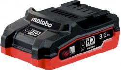 Metabo LiHD аккумулятор батарея 3,5 А ч 18 В сильноточные ячейки