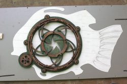 ArtMechanicus com кинетическая скульптура рыба искусство создание механизм