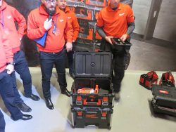Milwaukee Packout чемодан система хранения инструмент оснастка конференция 2018 Копенгаген