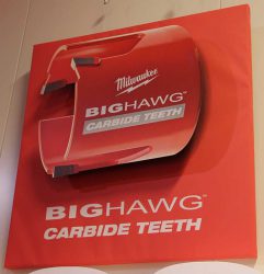 Коронка Milwaukee BigHawg Carbide карбидный зуб универсальная конференция 2018 Копенгаген
