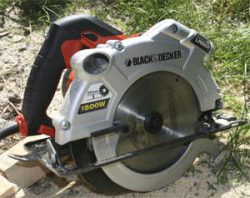 Black&Decker KS 1500 L тест дисковая электропила