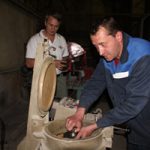 тест отрезных кругов 125 мм резки черного металла Иваново 2011 год