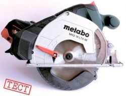 Metabo MKS 18 LTX 58 Метабо аккумуляторная дисковая пила металл