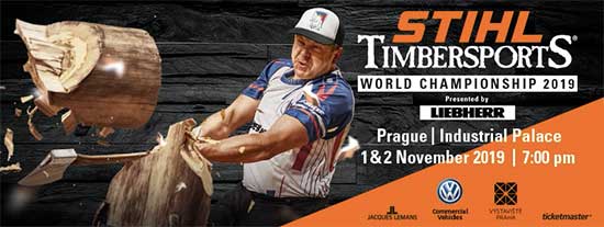 Stihl Timbersports 2019 в Праге