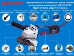 УШМ Фиолент МШУ13 9 125 ЭМ углошлифовальная машина болгарка сетевая Phiolent новинка 2020