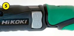 Аккумуляторная отвертка Hikoki DB3DL2 тест разбор пусковая кнопка качалка выключатель пуск шуруповерт экспертиза Метабо Евразия Metabo