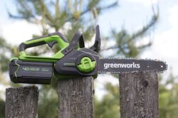 Greenworks G40CS30II тест отзывы видео
