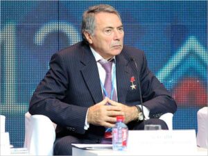 Выставка RosBuild 2021 Российская строительная неделя Ефим Басин председатель Комитета ТПП РФ по предпринимательству в сфере строительства