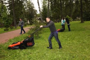 газонокосилка аккумуляторная Black Decker