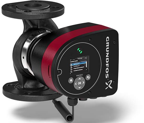 Циркуляционный насос с «мокрым» ротором Grundfos Magna 3 Циркуляционный насос Grundfos Magna 3