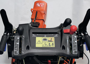 Шнеко-роторный снегоуборщик Husqvarna 1130STE: панель управления Шнеко-роторный снегоуборщик Husqvarna 1130STE: панель управления