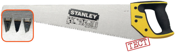 Stanley JetCut Heavy Duty 2-15-288: универсальная ножовка по дереву (предоставлена представительством Stanley) Stanley JetCut Heavy Duty 2-15-288: универсальная ножовка по дереву (предоставлена представительством Stanley)