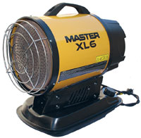 Master XL6: инфракрасный дизельный нагреватель Master XL6: инфракрасный дизельный нагреватель